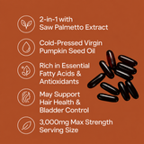 Evarly Pumpkin Seed Oil Softgels